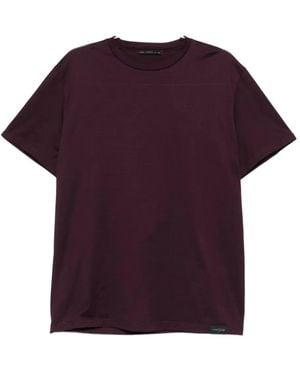 Low Brand Crew-Neck Short-Sleeved T-Shirt - Purple