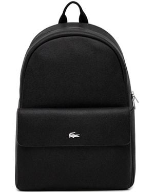 Lacoste Logo-Detail Backpack - Black