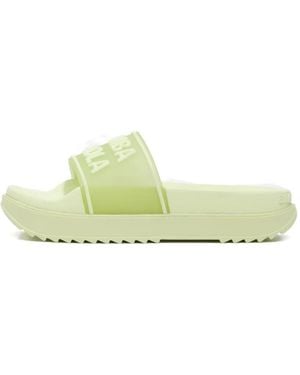Bimba Y Lola Lime Platform Flip-Flops - Green