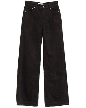 Our Legacy Vast Cut Button-Fastening Trousers - Black