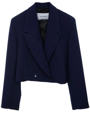 Kata Szegedi Roisy Pierced Blazer - Blue