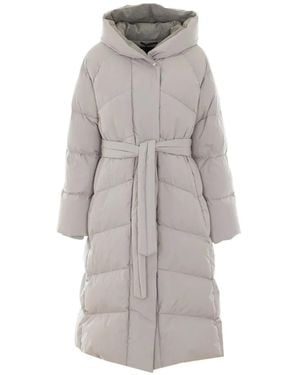 Moorer Wintra Padded Coat - Gray