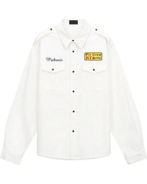 RTA Camisa Lionel bordada - Blanco