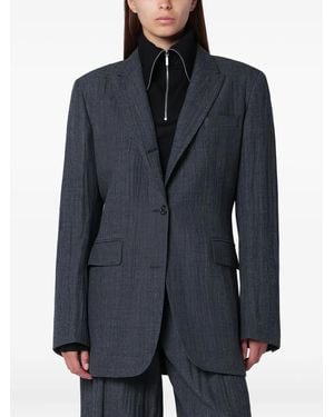 Our Legacy Single-Breasted Blazer - Blue