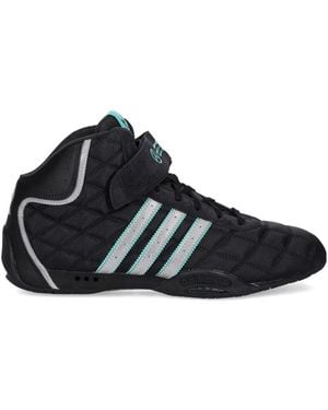 adidas X Mercedes Quilted Trainers - Black