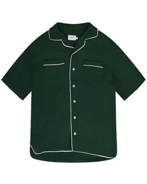 Rhude Camisa De Pijama Con Detalle De Costuras - Verde