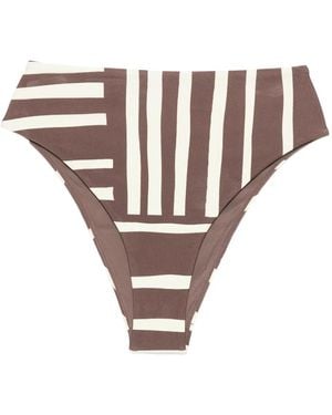 SIR. Linocut High-Waist Slip - Wit