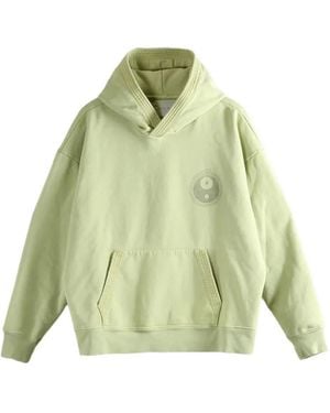 D-R-G-N Orobouros Gi Graphic-Print Hoodie - Green