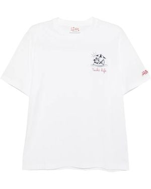 MC2 Saint Barth X Disney Crew-Neck T-Shirt - White