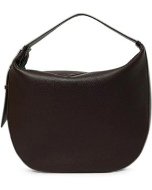 ARMANI EXCHANGE Grained Shoulder Bag - Black
