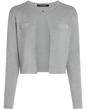 Karl Lagerfeld Cardigan Ikon - Grigio