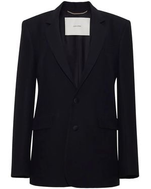 Adam Lippes Two-Button Blazer - Black