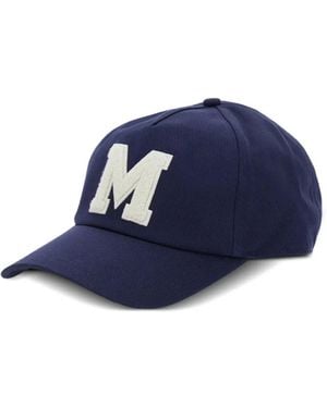 Moncler ロゴ キャップ - ブルー