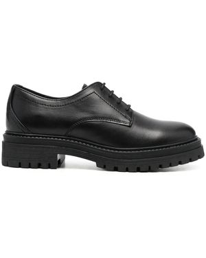 Geox Iridea Derby Shoes - Black
