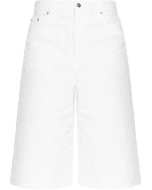 Stella McCartney Textured Shorts - White