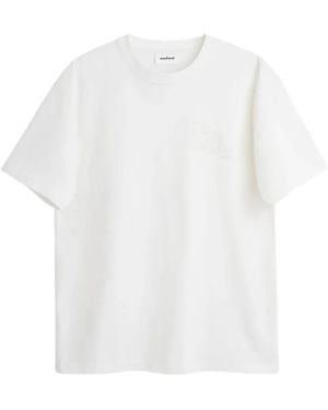 Soulland T-Shirt Kai À Col Rond - White