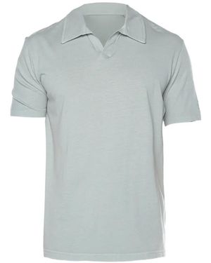 Ecoalf Enzo Polo-Collar T-Shirt - Blue