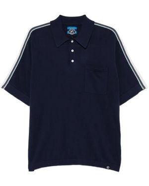 SPORT b. by agnès b. Knitted Polo Shirt - Blue