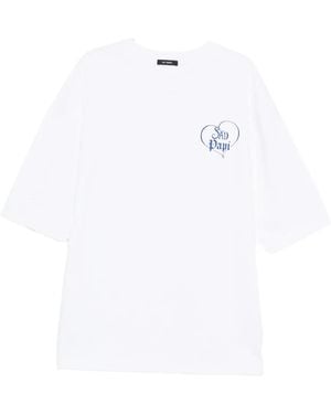 Willy Chavarria Sad Papi T-Shirt - White