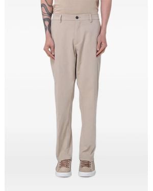 Siviglia Pantalon En Jersey À Coupe Slim - Natural
