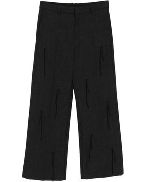 JNBY Straight Broek Met Franje - Zwart