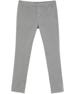 Dondup Flat-Front Pants - Gray