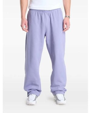 Nike Solo Swoosh Fleece Trousers - Blue
