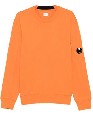 C.P. Company Logo-Print Sweatshirt - Orange