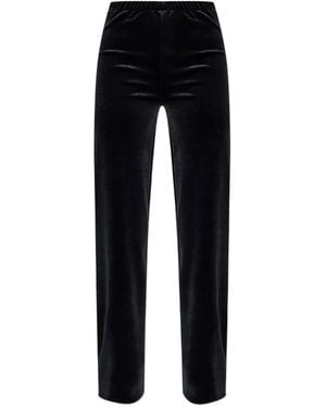 Vetements Elasticated-Waist Pants - Black