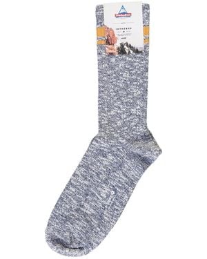 Holubar X Inthebox Stripe-Detailed Socks - Gray