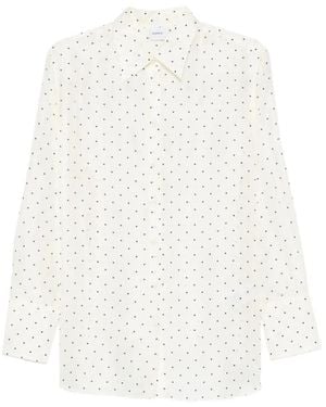 Aspesi Polka Dot Shirt - White