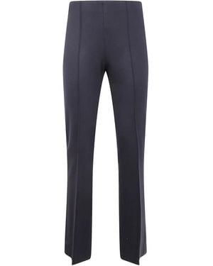 Seventy Centre-Seam Cotton Trousers - Blue