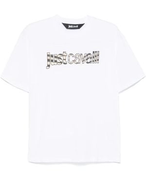 Just Cavalli ロゴ Tシャツ - ホワイト