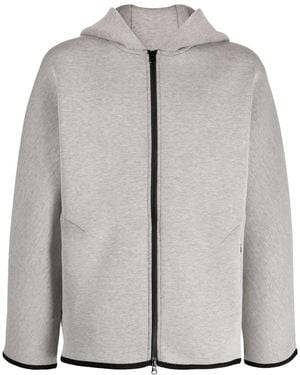 Fumito Ganryu Poly Zip-Up Jacket - Gray