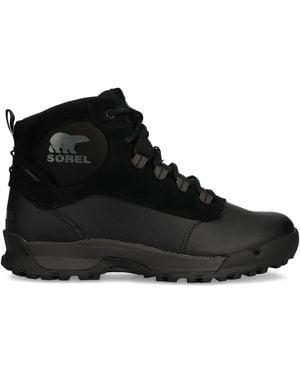 Sorel レースアップ レザーブーツ - ブラック