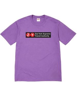 Supreme Zoo York Transit "Ss 25 - Purple