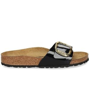 Birkenstock Madrid Slides - Black