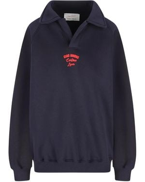 Giada Benincasa エンブロイダリートップ - ブルー
