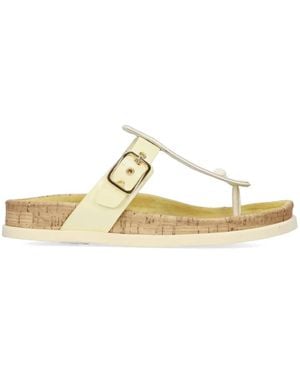 Premiata Buckle Flat Sandals - Metallic