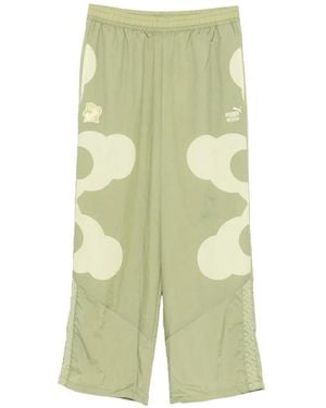 PUMA X Côte D'Ivoire X Salehe Bembury King Patterned Track Trousers - Green