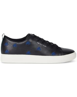 Paul Smith Lee Ricamo Biciclette Sneakers - Blue