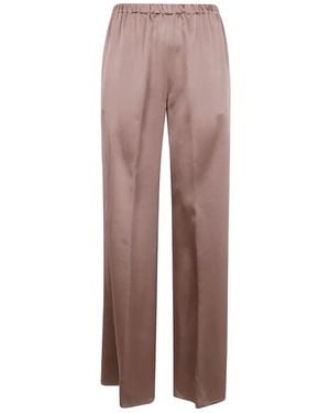 Antonelli Hose Mit Elastischem Bund - Braun