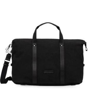 Marc O' Polo Sac Fourre-Tout À Bords Contrastants - Black