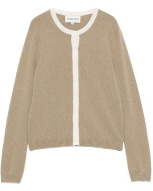 Bompard Button-Fastening Cardigan - Natural