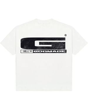 GODMADE T-Shirt À Logo Imprimé - Blanc