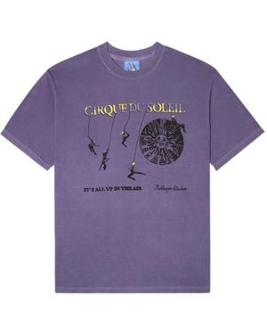 Kidsuper Graphic-Print T-Shirt - Purple