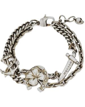 McQueen Accumulation Bracelet - Metallic