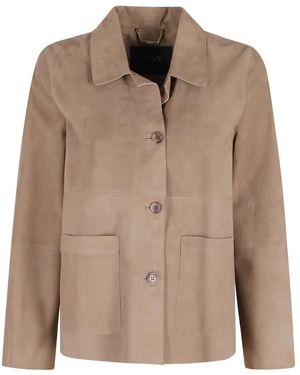 Seventy Button Patch-Pocket Jacket - Natural