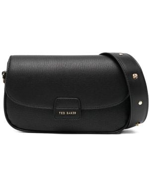 Ted Baker ロゴエンボス ショルダーバッグ - ブラック