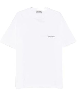 State of Order Graphic-Print T-Shirt - White
